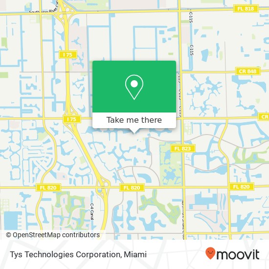 Tys Technologies Corporation map