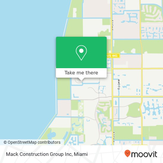 Mapa de Mack Construction Group Inc