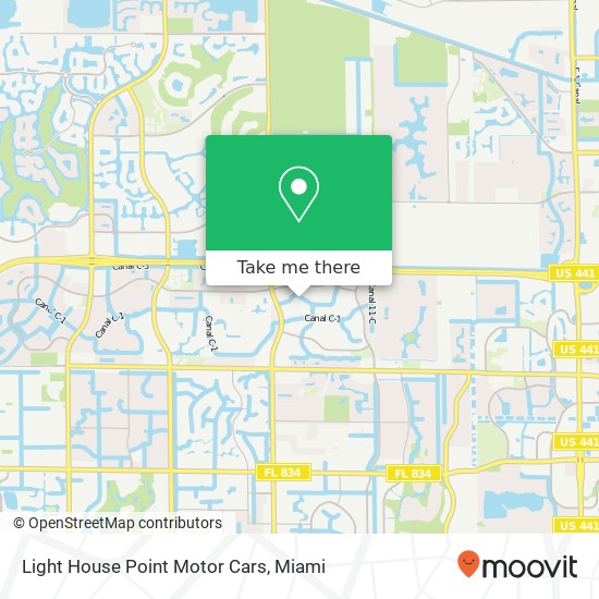 Mapa de Light House Point Motor Cars