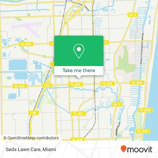 Seds Lawn Care map