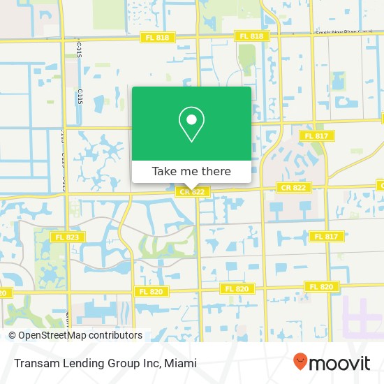 Transam Lending Group Inc map