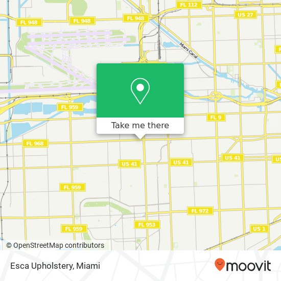 Esca Upholstery map