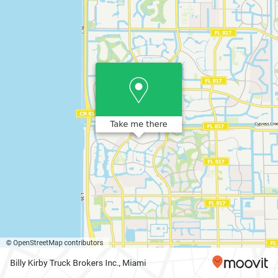 Billy Kirby Truck Brokers Inc. map