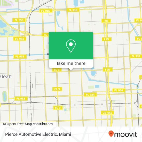 Pierce Automotive Electric map