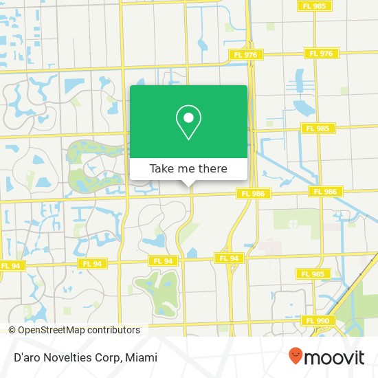 D'aro Novelties Corp map
