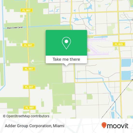 Mapa de Adder Group Corporation