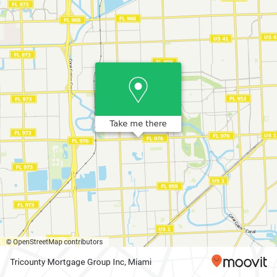 Mapa de Tricounty Mortgage Group Inc