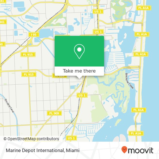 Mapa de Marine Depot International