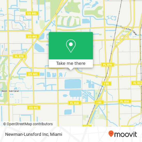 Newman-Lunsford Inc map