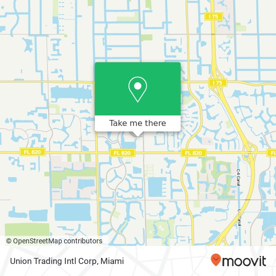 Mapa de Union Trading Intl Corp