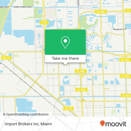 Mapa de Import Brokers Inc