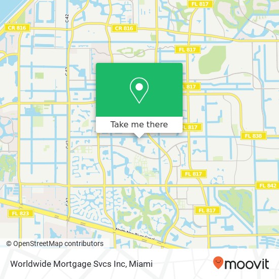 Worldwide Mortgage Svcs Inc map