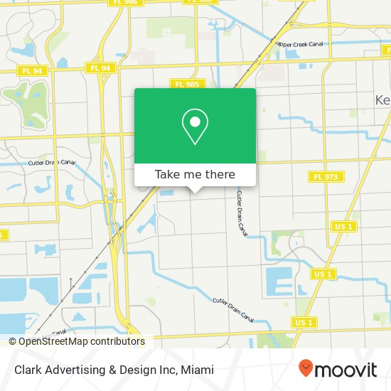 Clark Advertising & Design Inc map