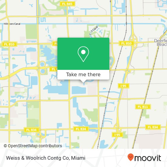 Weiss & Woolrich Contg Co map