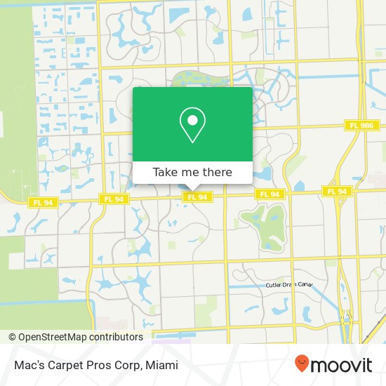 Mac's Carpet Pros Corp map