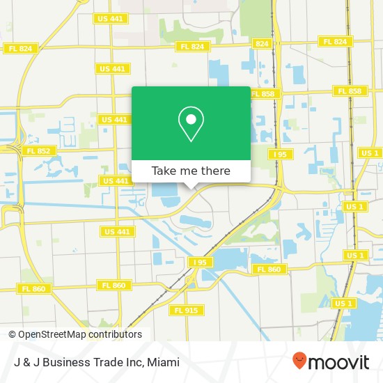 Mapa de J & J Business Trade Inc