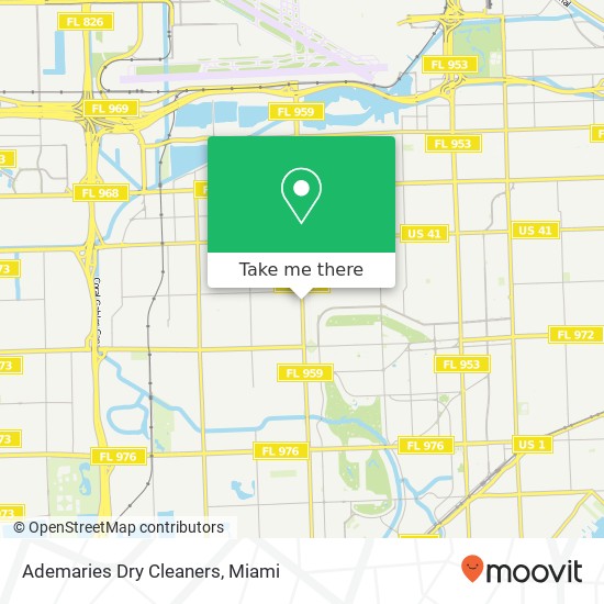 Ademaries Dry Cleaners map