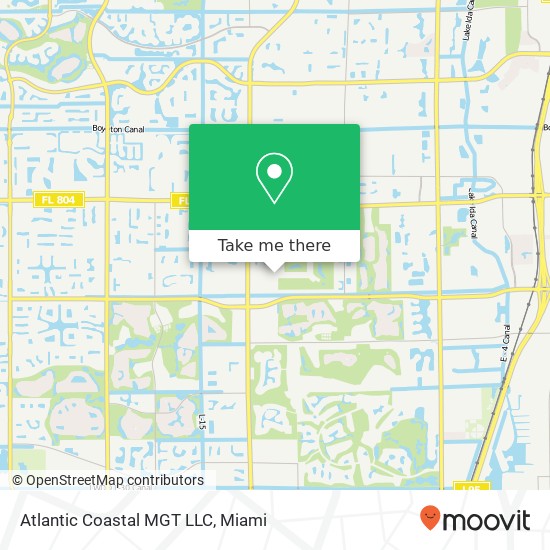 Atlantic Coastal MGT LLC map