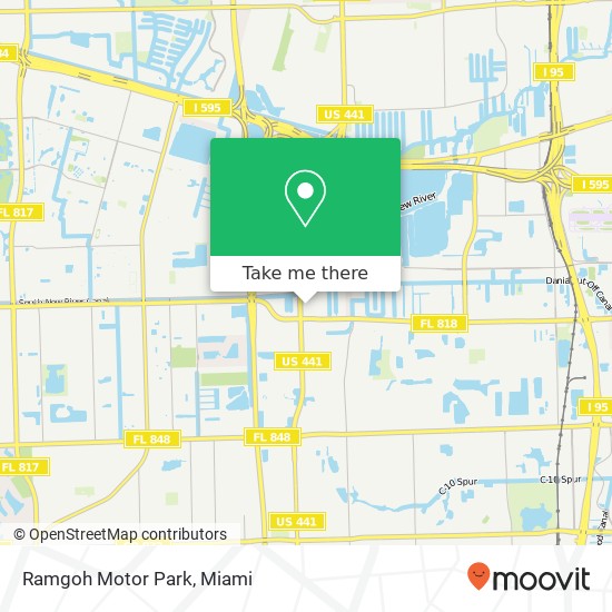 Mapa de Ramgoh Motor Park