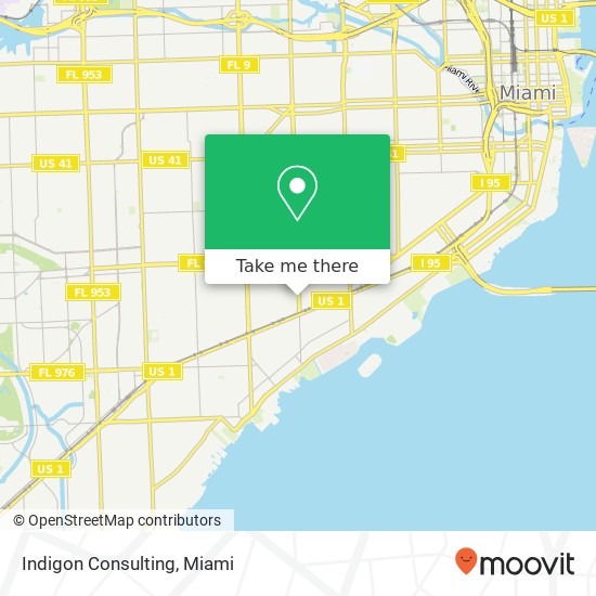 Indigon Consulting map