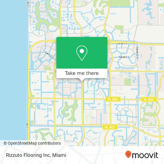 Rizzuto Flooring Inc map