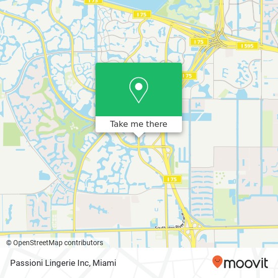 Passioni Lingerie Inc map