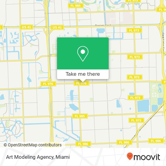 Art Modeling Agency map