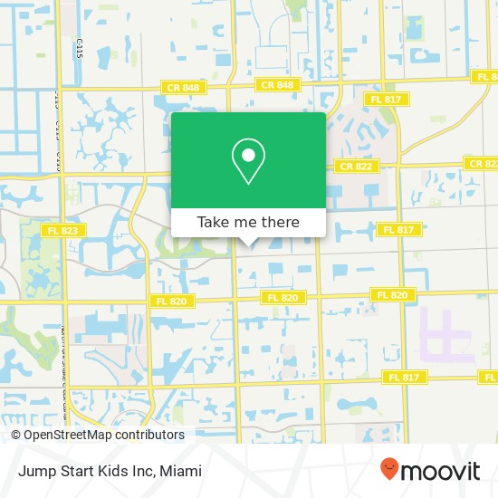 Mapa de Jump Start Kids Inc