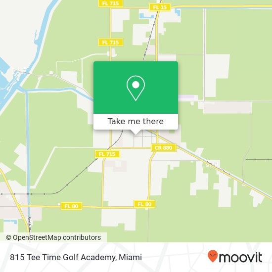 815 Tee Time Golf Academy map