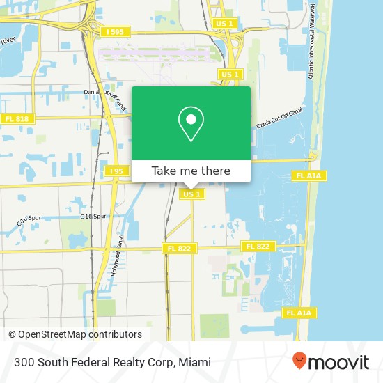 Mapa de 300 South Federal Realty Corp