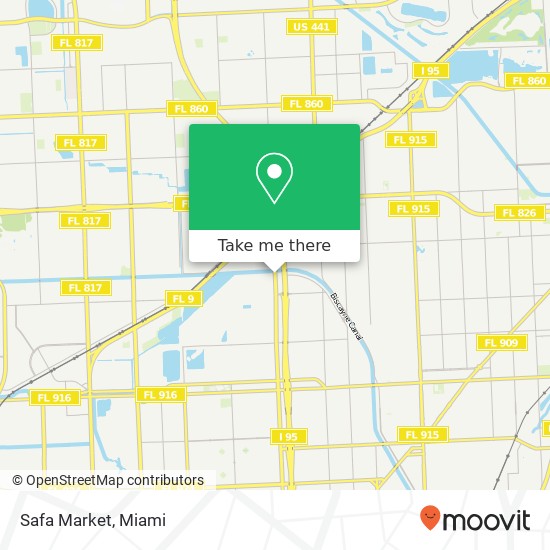 Safa Market map