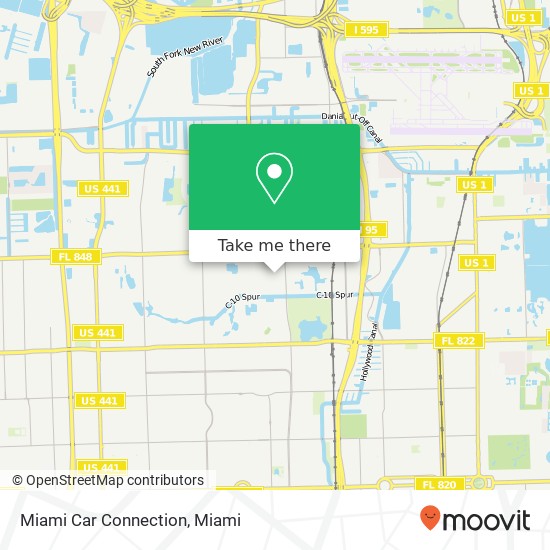 Miami Car Connection map