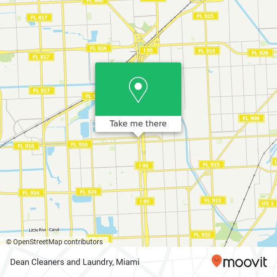 Dean Cleaners and Laundry map