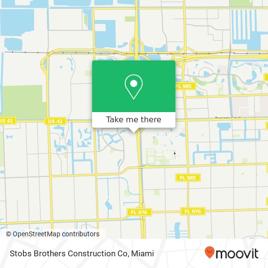 Stobs Brothers Construction Co map