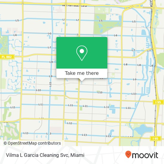 Vilma L Garcia Cleaning Svc map