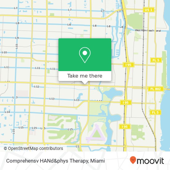 Comprehensv HANd&phys Therapy map