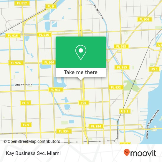 Mapa de Kay Business Svc