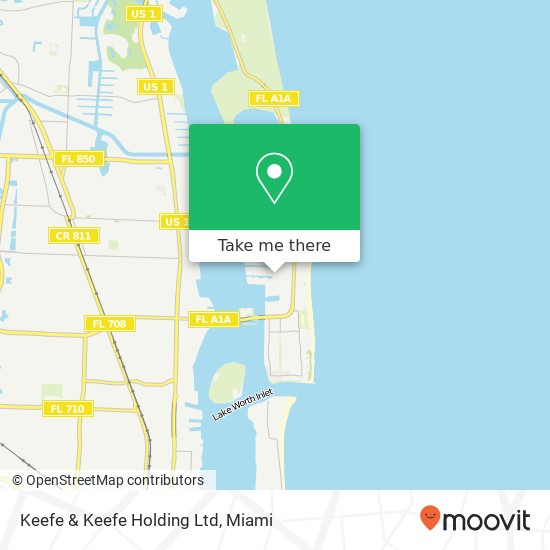 Mapa de Keefe & Keefe Holding Ltd