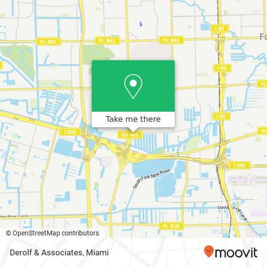 Mapa de Derolf & Associates