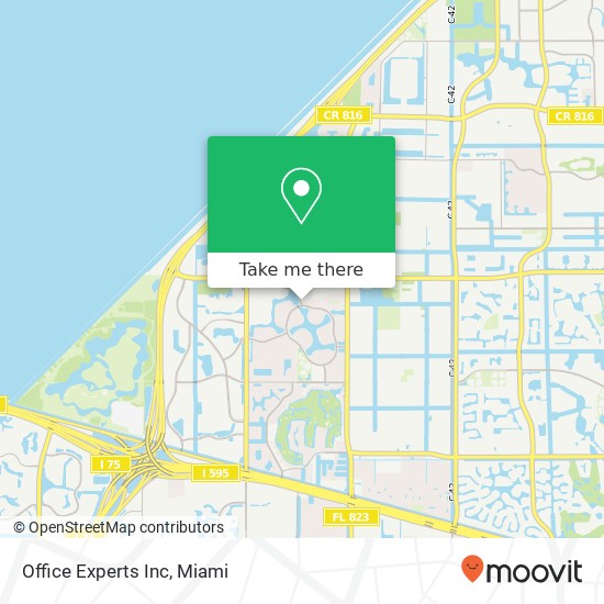 Office Experts Inc map