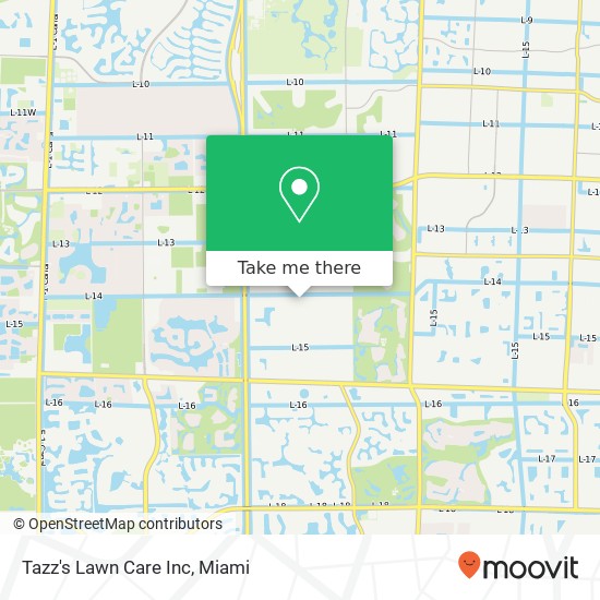 Tazz's Lawn Care Inc map