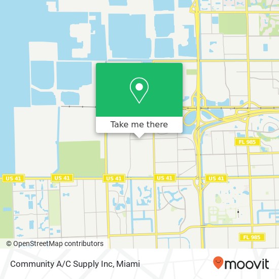 Community A/C Supply Inc map