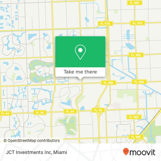 JCT Investments Inc map