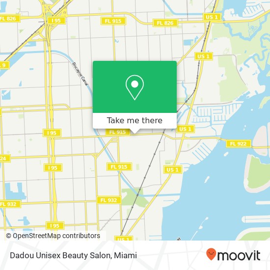 Mapa de Dadou Unisex Beauty Salon