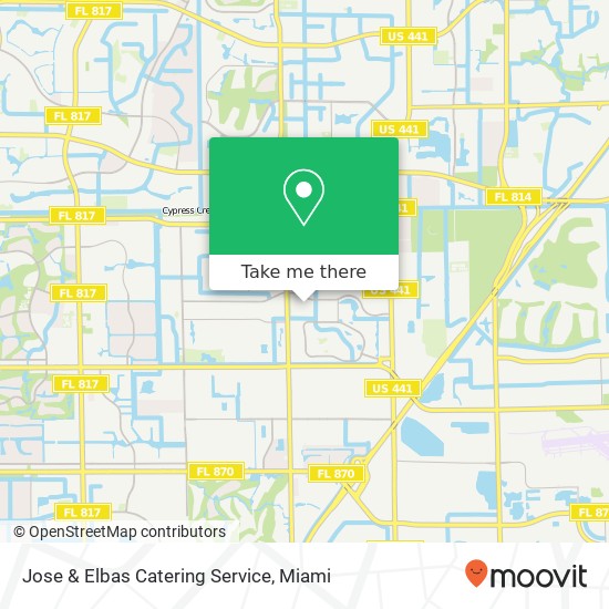 Jose & Elbas Catering Service map