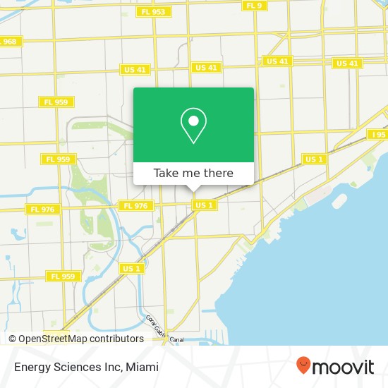 Energy Sciences Inc map