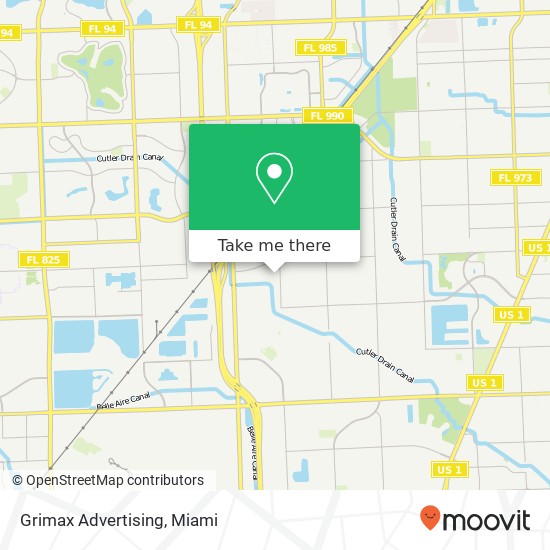 Grimax Advertising map