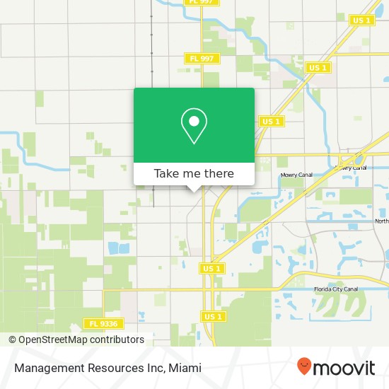 Mapa de Management Resources Inc