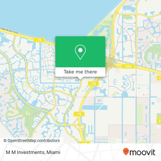 M M Investments map