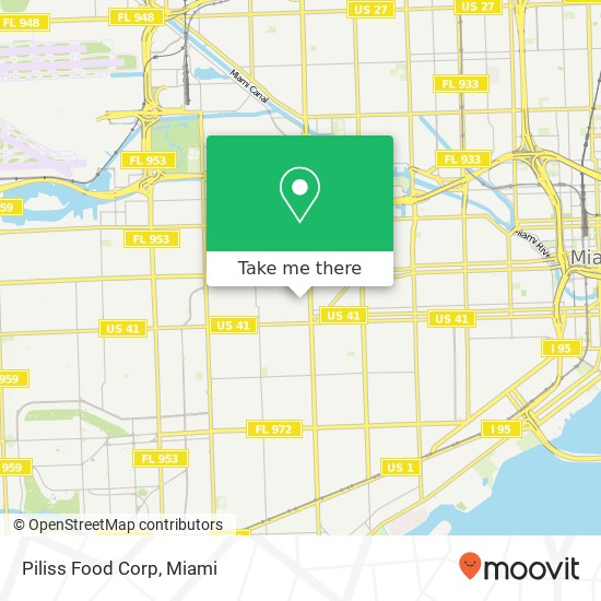 Piliss Food Corp map